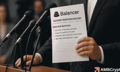 Balancer Reveals Details of 8 Million Hack: V2 Version Roundoff Error Causes TVL to Plunge 58%