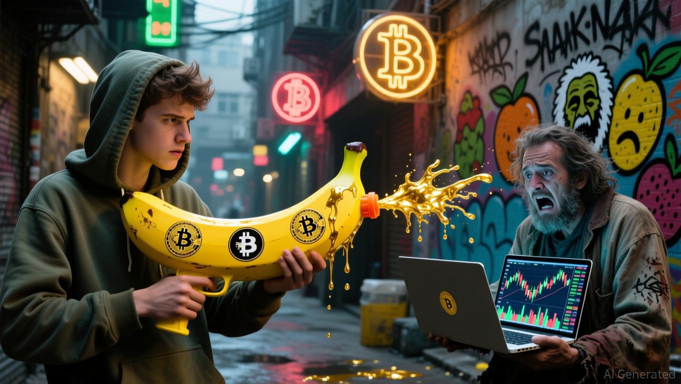 香蕉枪/比特币市场波动性和动能变化:24小时内的概览